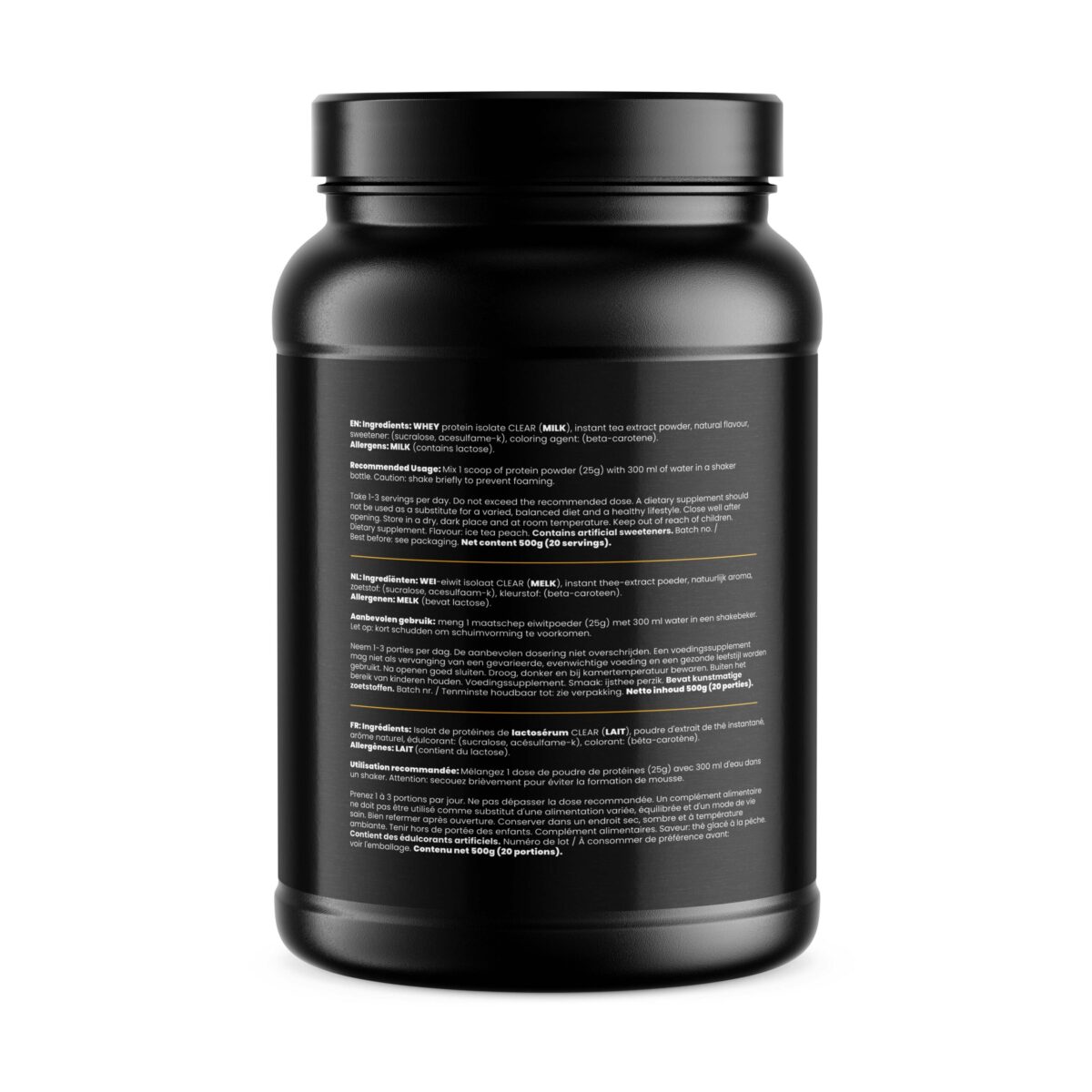 Clear Whey Isolate - Afbeelding 2